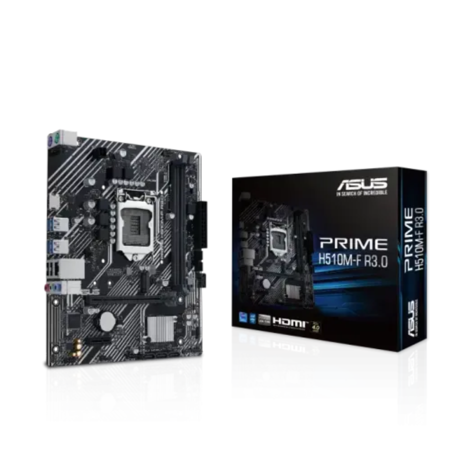 ASUS PRIME H510M-F R3.0 LGA1200 Micro-ATX Motherboard