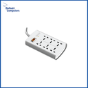 Huntkey SZM604 6 Ports 375 Joules Surge Protection PowerStrip