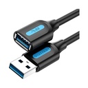 VENTION CBHBI USB 3.0 A Male to A Female Extension Cable 3.0M Black PVC Type
